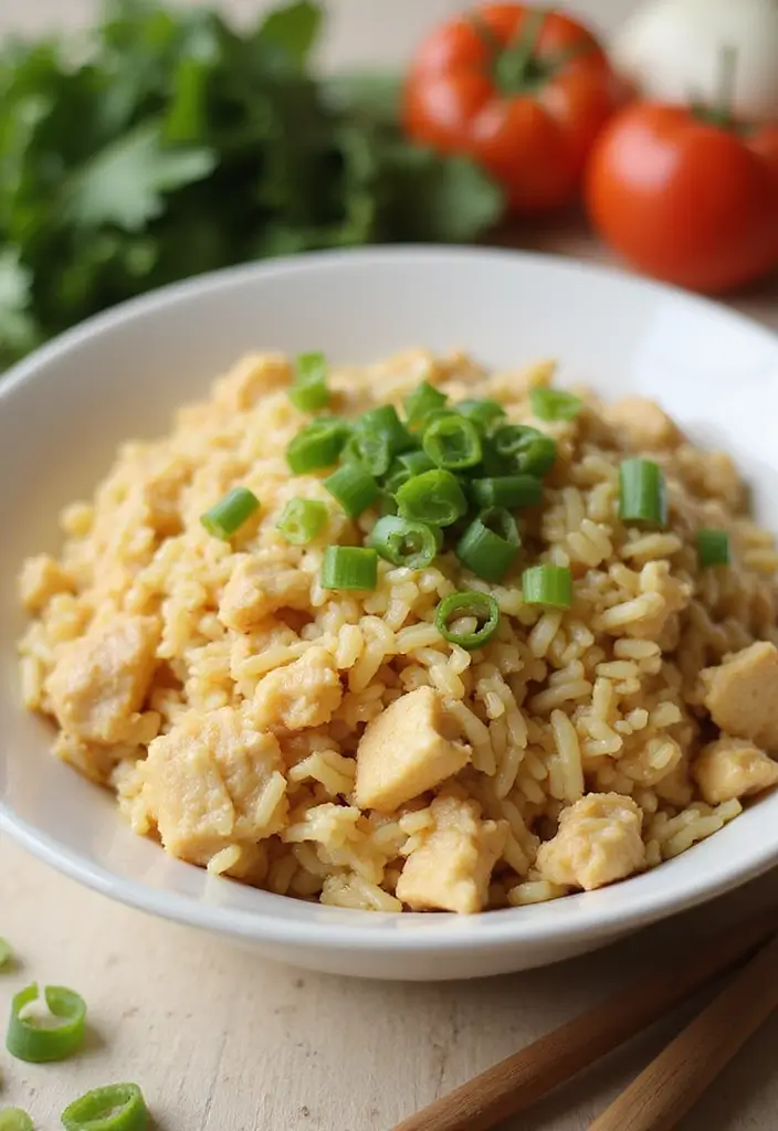 27 Chicken Mince Recipes Healthy and Easy - 13. Chicken Mince Egg Fried Rice