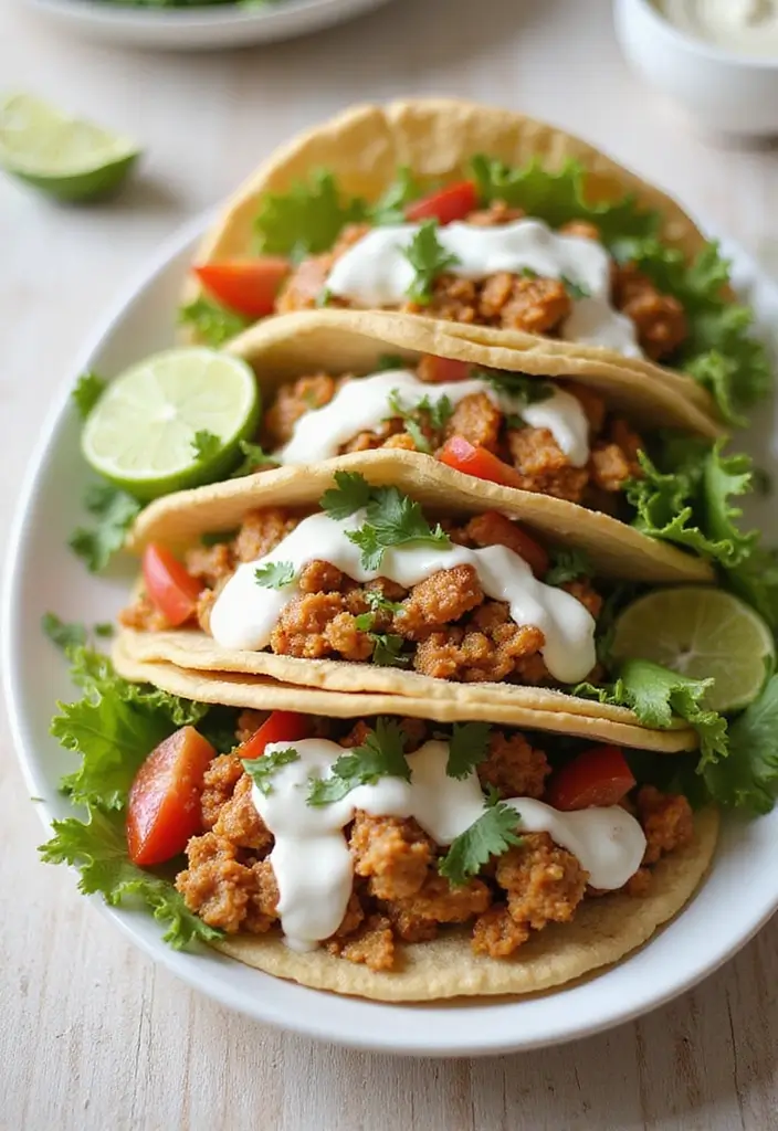 27 Chicken Mince Recipes Healthy and Easy - 18. Mediterranean Chicken Mince Pita Wraps