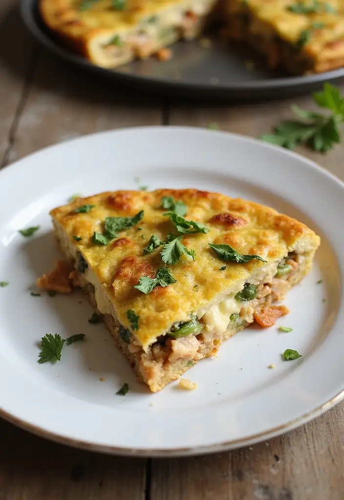 27 Chicken Mince Recipes Healthy and Easy - 19. Chicken Mince Vegetable Frittata