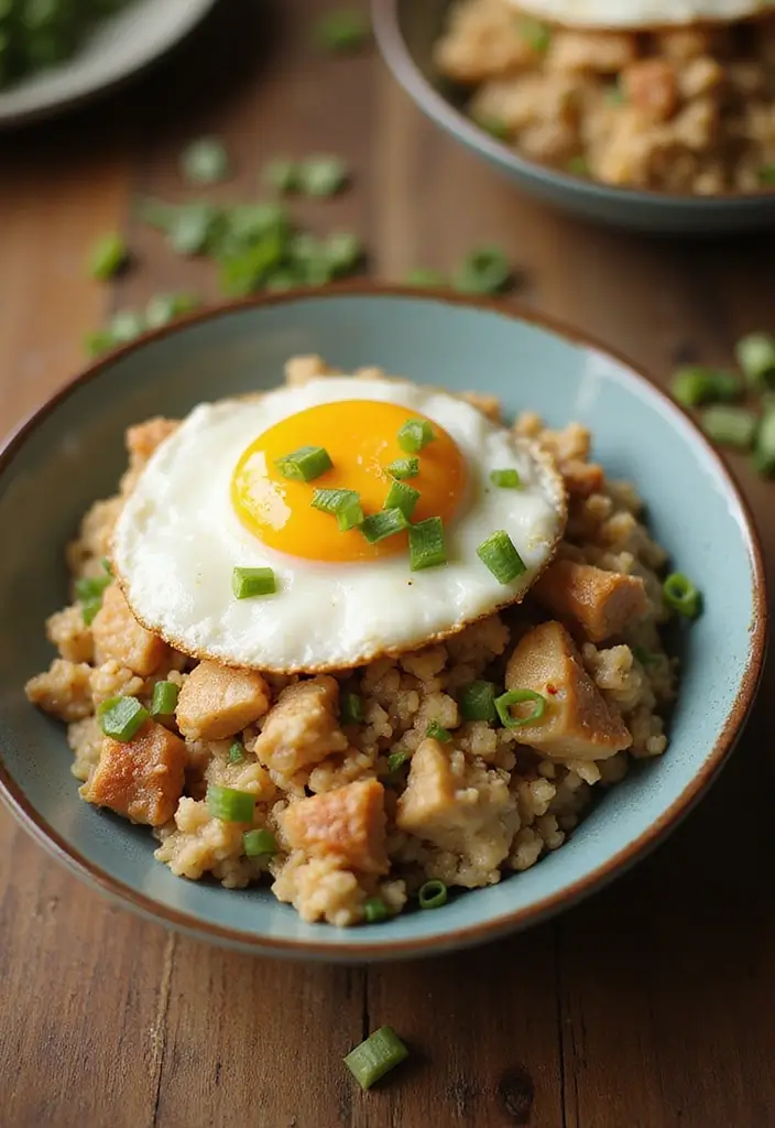 27 Chicken Mince Recipes Healthy and Easy - 20. Chicken Mince and Cauliflower Rice Bowl
