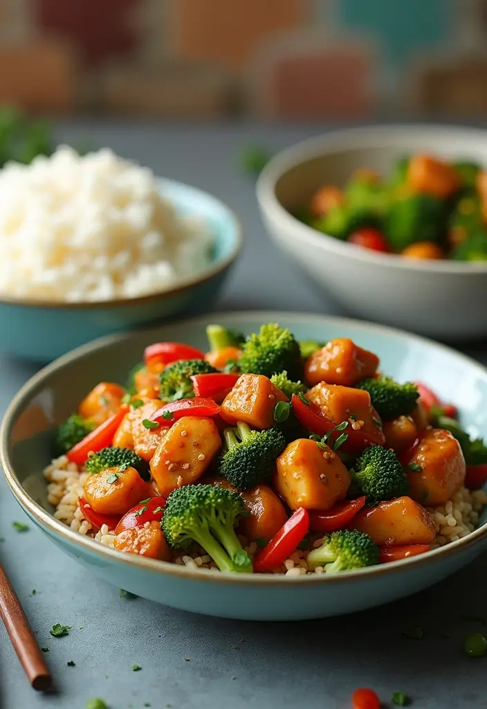 27 Easy Healthy Dinner Recipes for Two That Feel Romantic - 16. Teriyaki Chicken with Broccoli