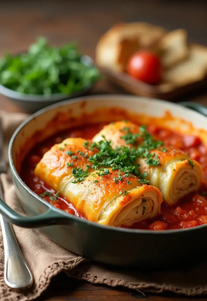 27 Easy Healthy Dinner Recipes for Two That Feel Romantic - 18. Cabbage Roll Casserole