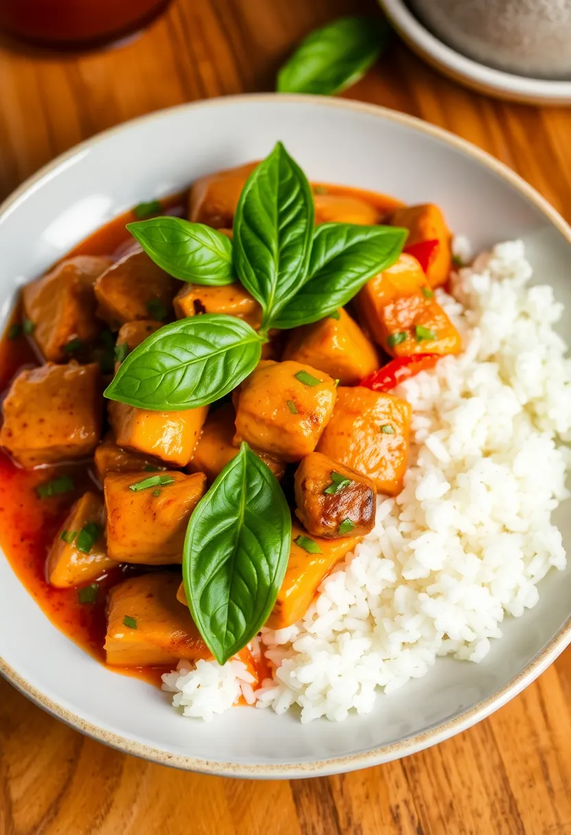 27 Easy Healthy Dinner Recipes for Two That Feel Romantic - 26. Thai Basil Chicken