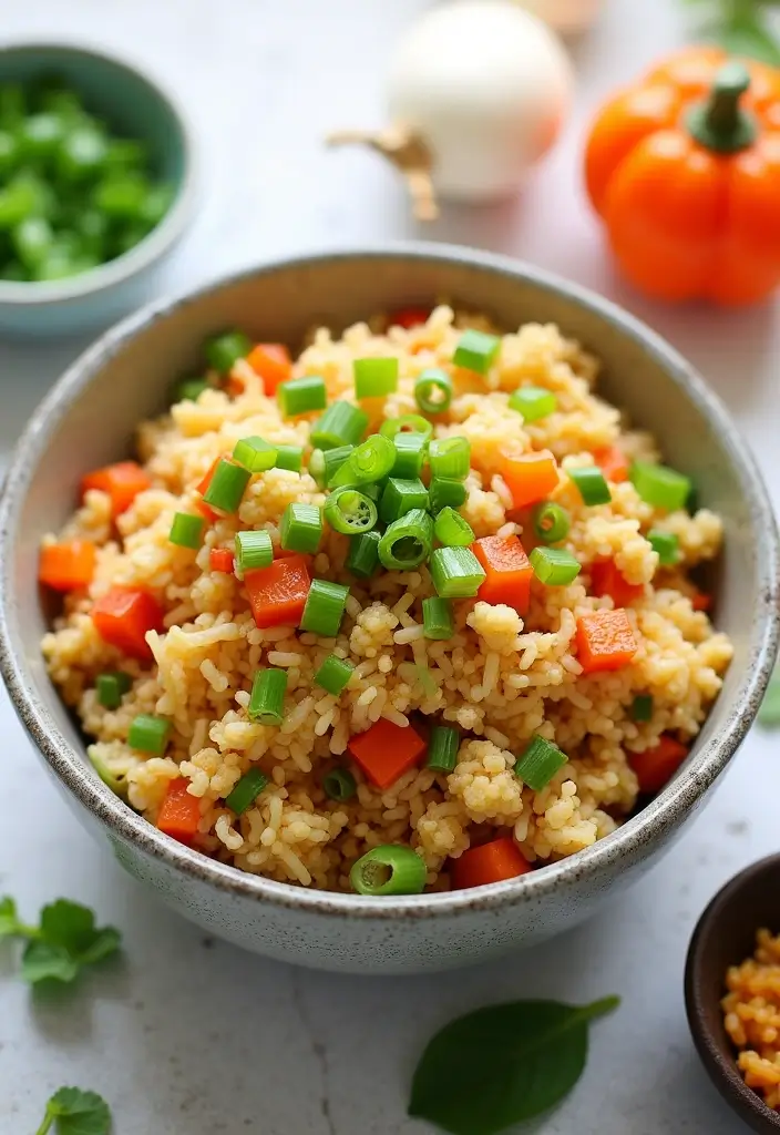 27 Easy Healthy Food Recipes for Home Cooks - 12. Cauliflower Fried Rice