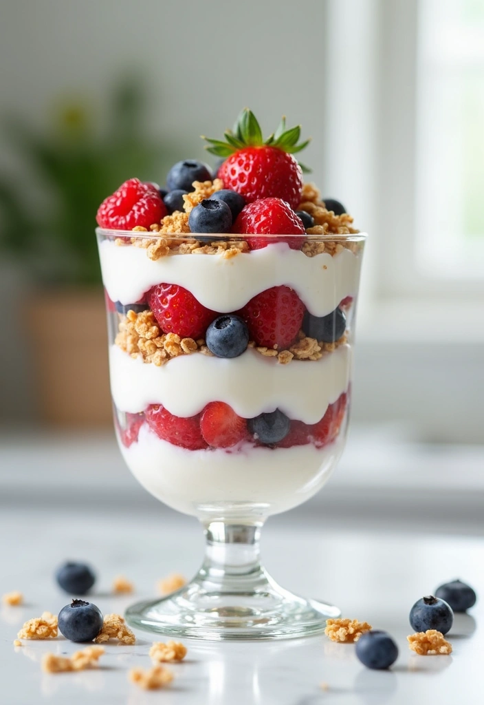 27 Easy Healthy Food Recipes for Home Cooks - 13. Greek Yogurt Parfait