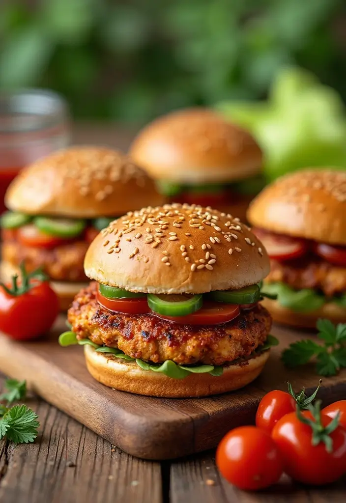 27 Easy Healthy Meals Recipes Anyone Can Make - 20. BBQ Chicken Burgers
