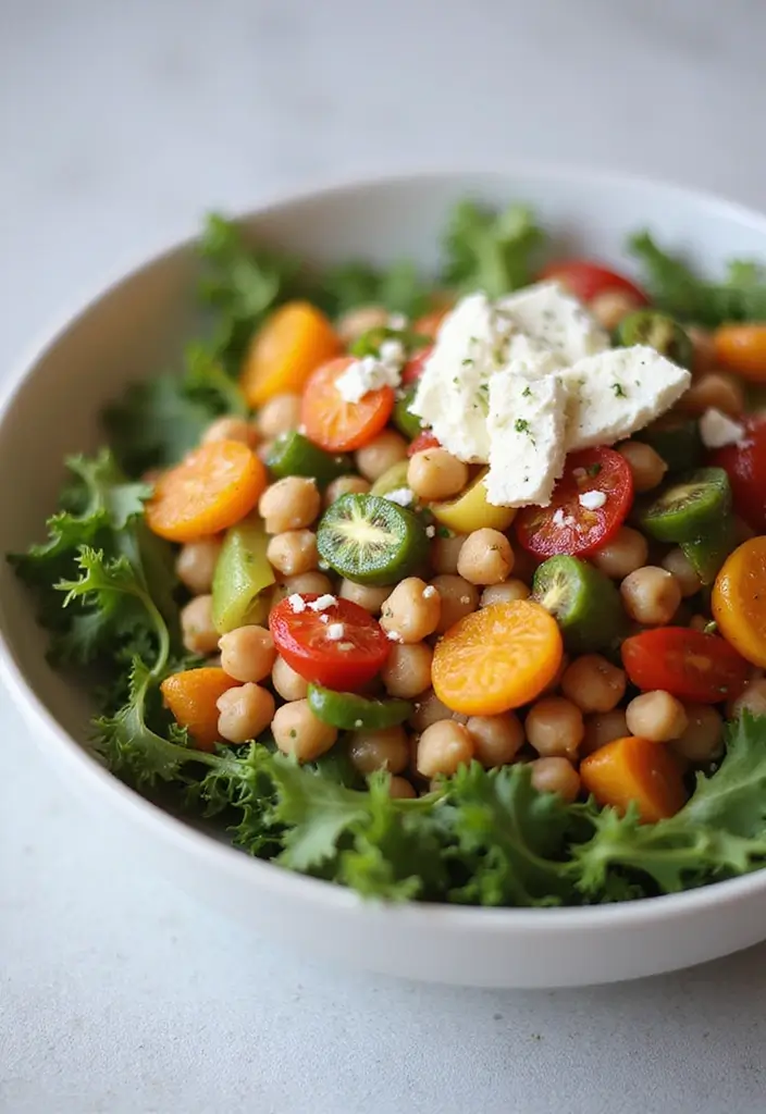 27 Easy Healthy Meals Recipes Anyone Can Make - 22. Mediterranean Chickpea Bowl