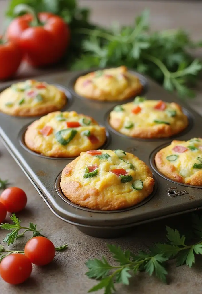 27 Easy Healthy Recipes Snacks You Can Make Fast - 17. Egg Muffins