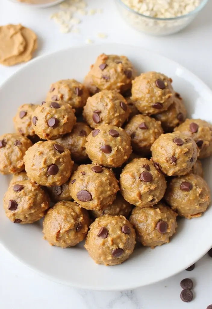 27 Easy Healthy Recipes Snacks You Can Make Fast - 7. No-Bake Energy Bites
