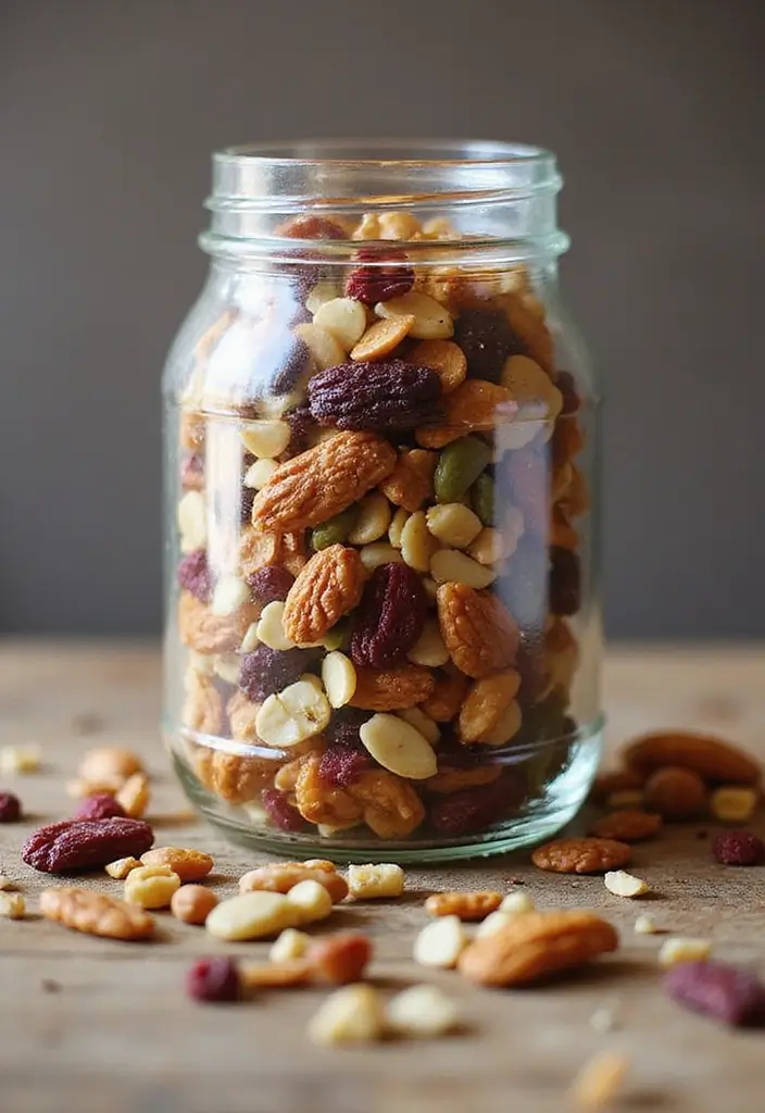 27 Easy Healthy Recipes Snacks You Can Make Fast - 9. Homemade Trail Mix