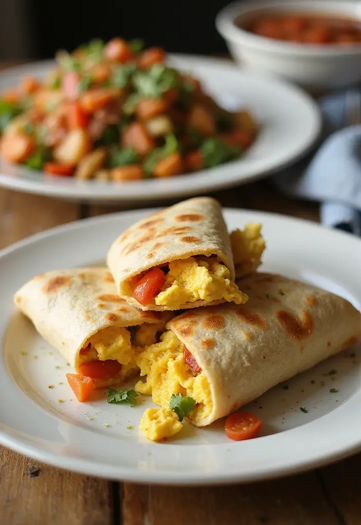 27 Greek Yogurt Recipes: Healthy Snacks and Meals - 17. Greek Yogurt Breakfast Burrito