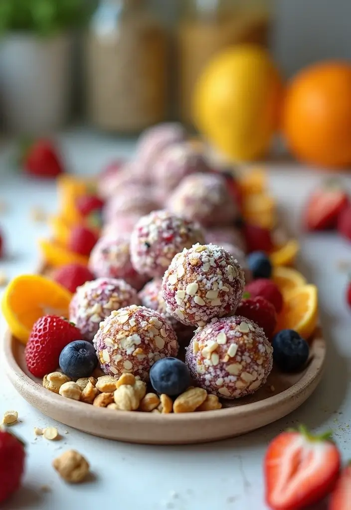 27 Greek Yogurt Recipes: Healthy Snacks and Meals - 19. Greek Yogurt Energy Bites