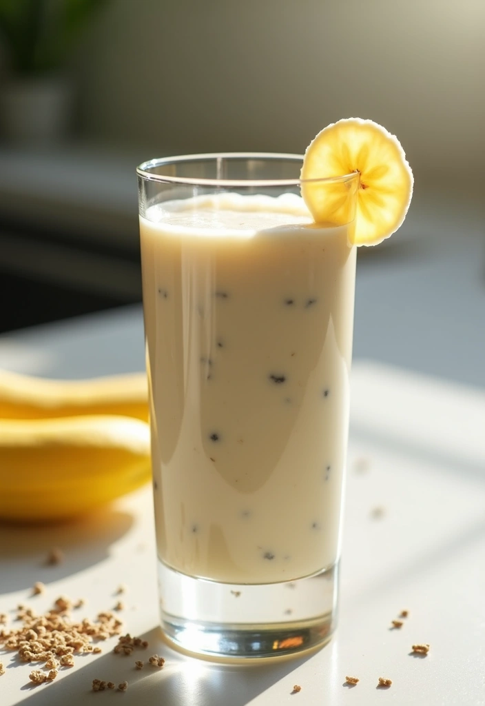 27 Greek Yogurt Recipes: Healthy Snacks and Meals - 21. Greek Yogurt Chia Smoothie