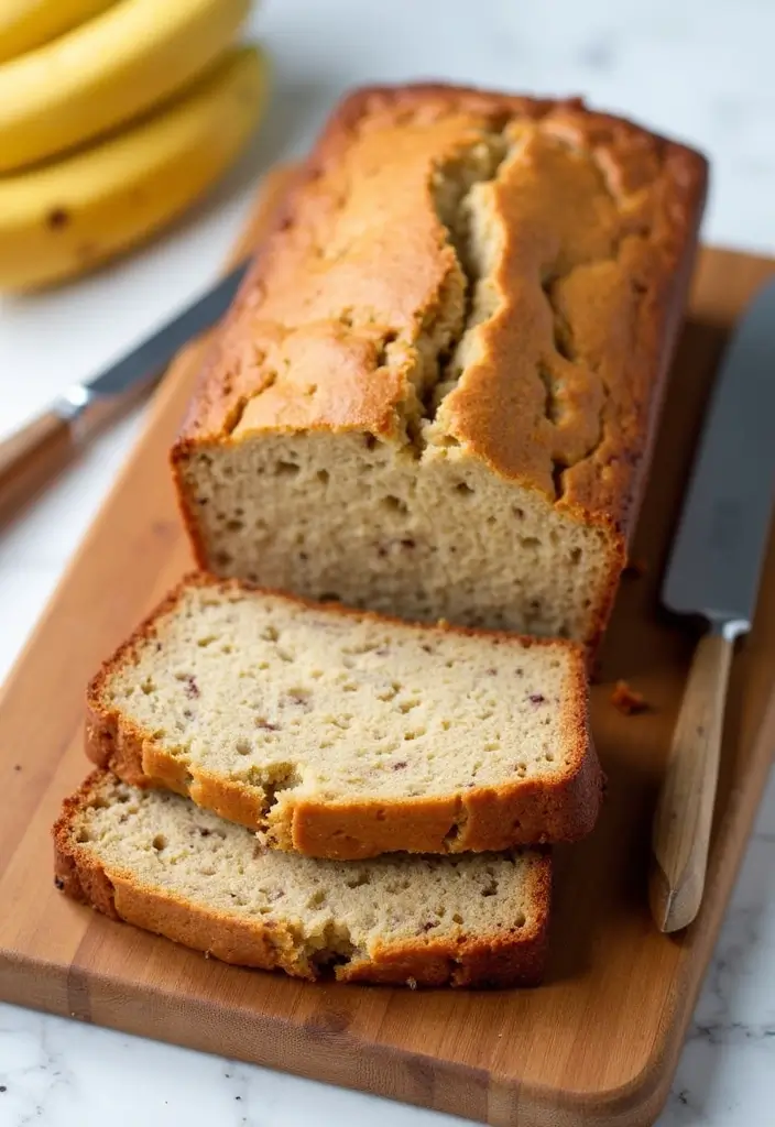 27 Greek Yogurt Recipes: Healthy Snacks and Meals - 23. Greek Yogurt Banana Bread