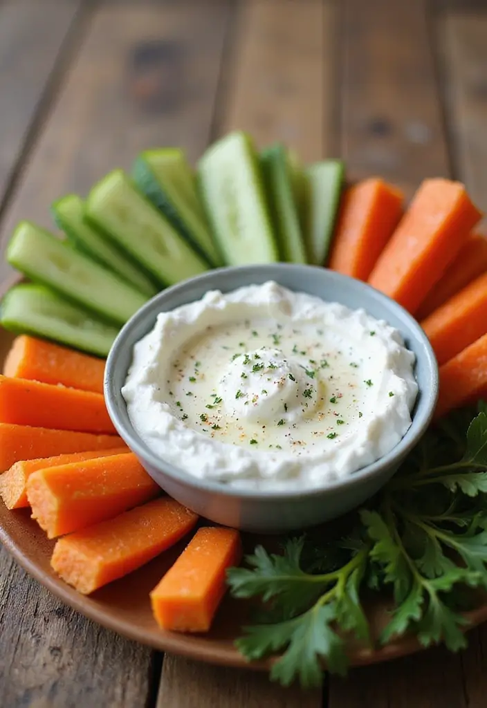 27 Greek Yogurt Recipes: Healthy Snacks and Meals - 4. Savory Greek Yogurt Dip