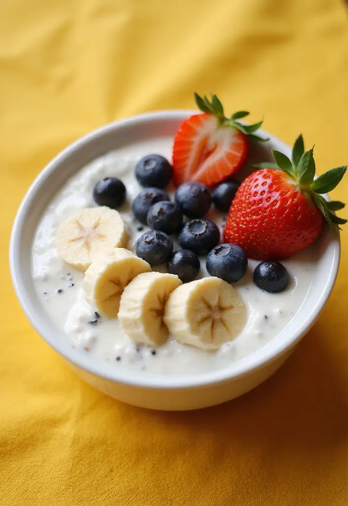 27 Greek Yogurt Recipes: Healthy Snacks and Meals - 6. Greek Yogurt Fruit Bowl