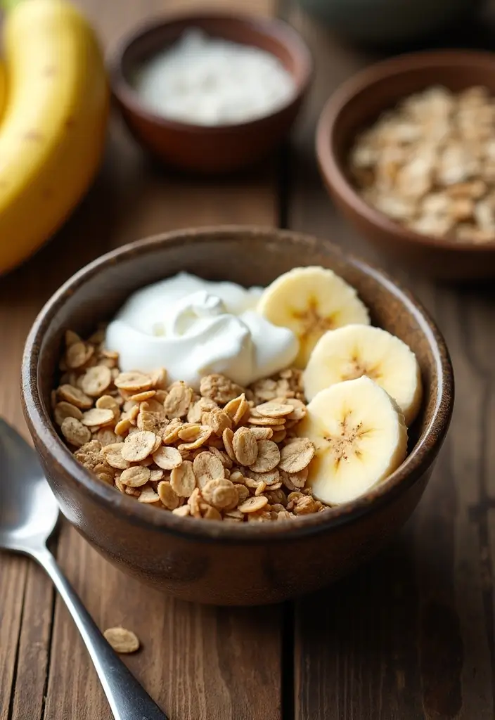 27 Greek Yogurt Recipes: Healthy Snacks and Meals - 7. Greek Yogurt Breakfast Bowl with Oats