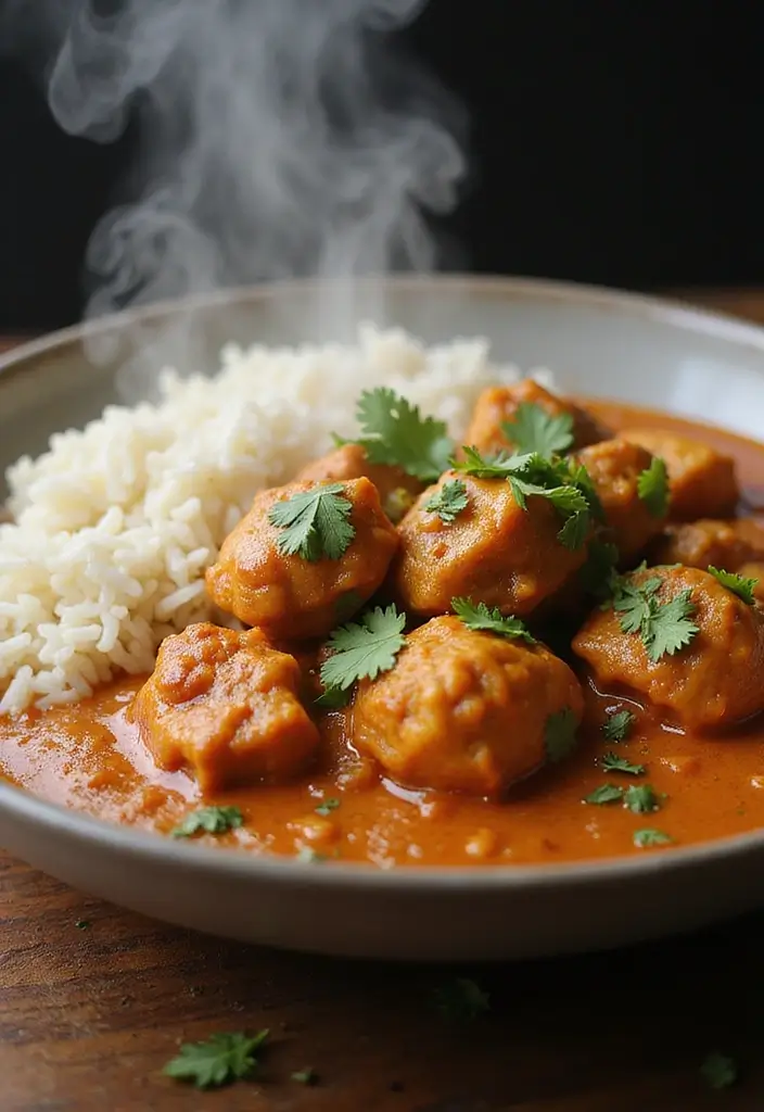 27 Healthy Canned Chicken Recipes That Save Time - 13. Chicken Tikka Masala