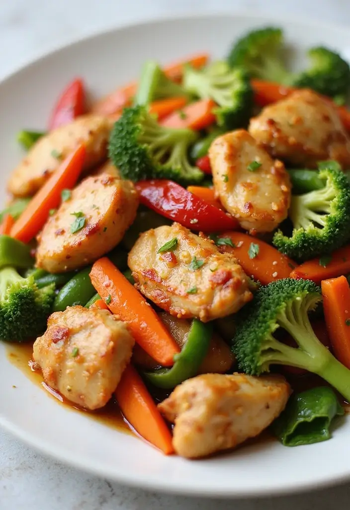 27 Healthy Canned Chicken Recipes That Save Time - 7. Chicken and Veggie Stir-Fry