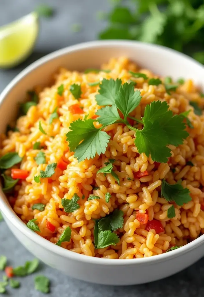 27 Healthy Chicken Fried Rice Recipes That Beat Takeout - 26. Zesty Cilantro Chicken Fried Rice