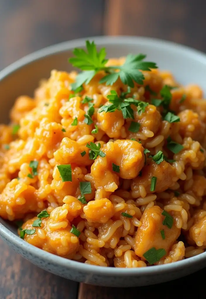 27 Healthy Chicken Fried Rice Recipes That Beat Takeout - 27. Honey Mustard Chicken Fried Rice