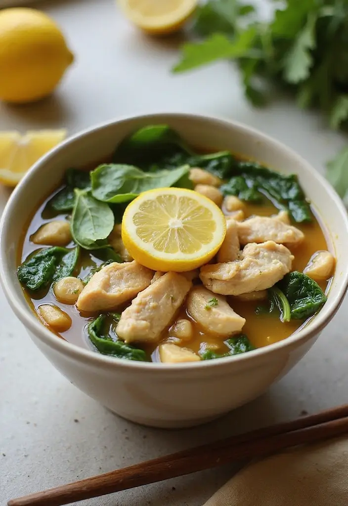 27 Healthy Ramen Noodle Recipes for Quick Lunches - 12. Lemon Chicken Ramen