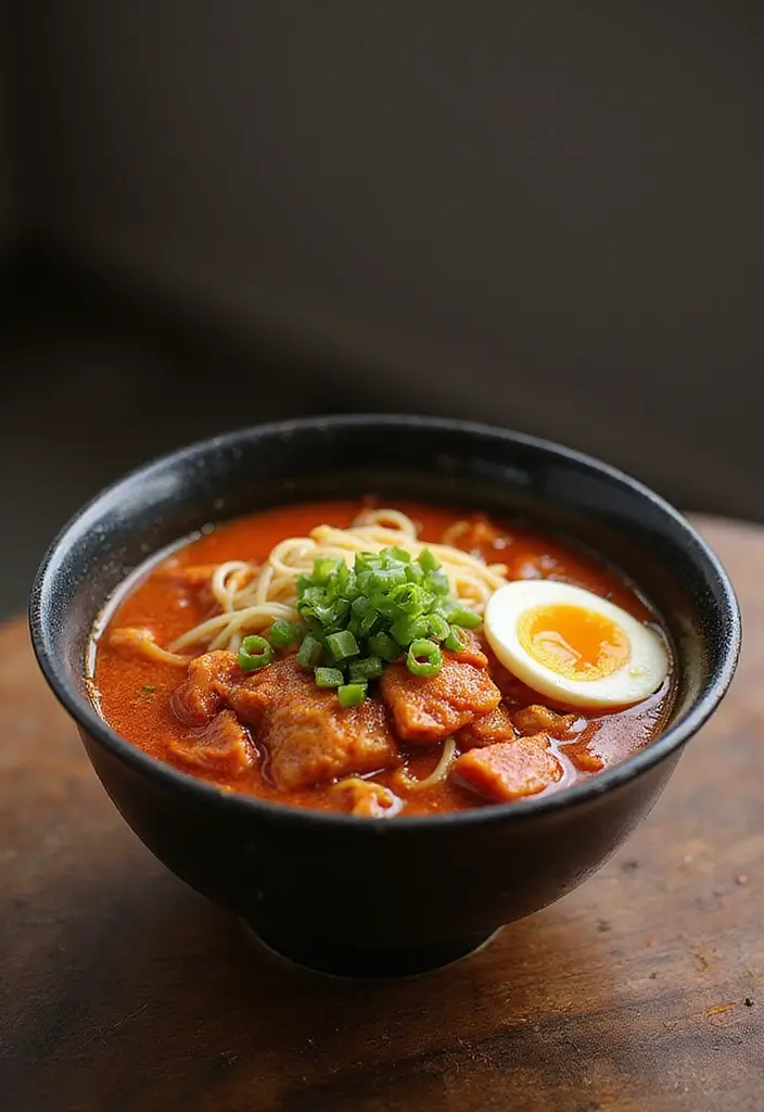 27 Healthy Ramen Noodle Recipes for Quick Lunches - 13. Kimchi Ramen