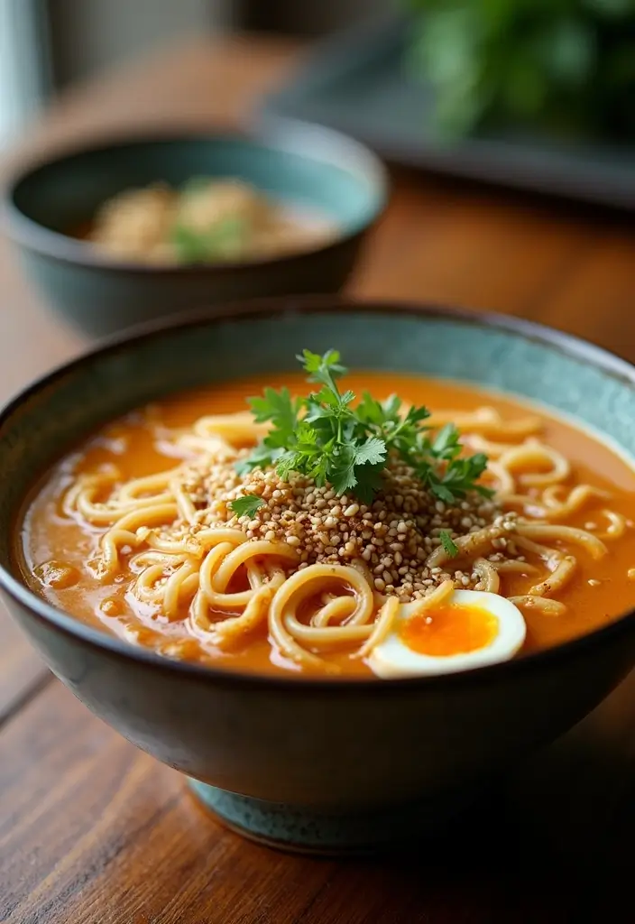 27 Healthy Ramen Noodle Recipes for Quick Lunches - 16. Asian Sesame Ramen