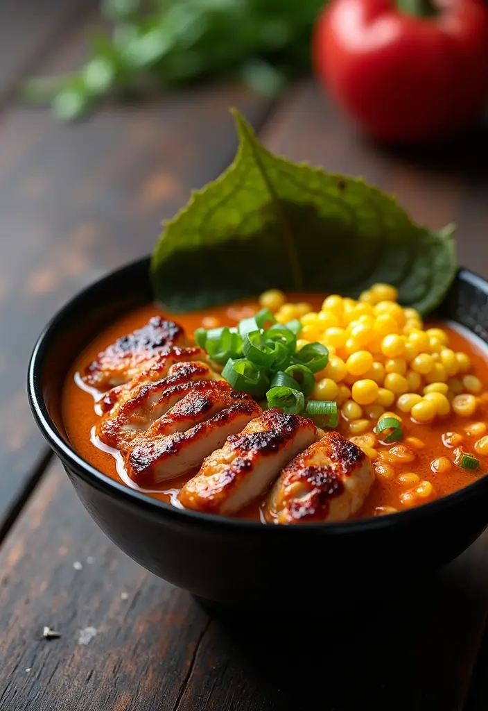 27 Healthy Ramen Noodle Recipes for Quick Lunches - 23. BBQ Chicken Ramen