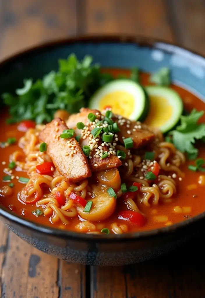 27 Healthy Ramen Noodle Recipes for Quick Lunches - 4. Teriyaki Chicken Ramen Bowl