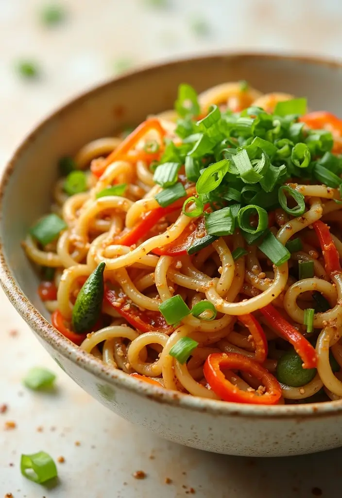 27 Healthy Ramen Noodle Recipes for Quick Lunches - 9. Sesame Ginger Ramen Salad