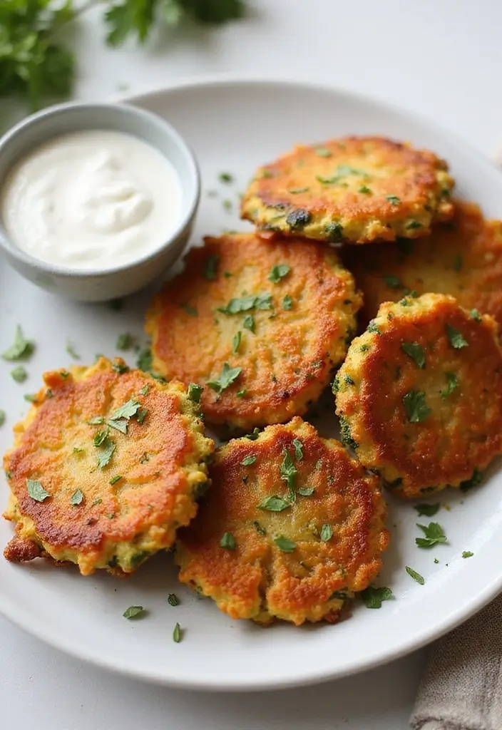 27 Healthy Snacks Recipes Indian-Inspired and Flavorful - 17. Carrot and Zucchini Fritters