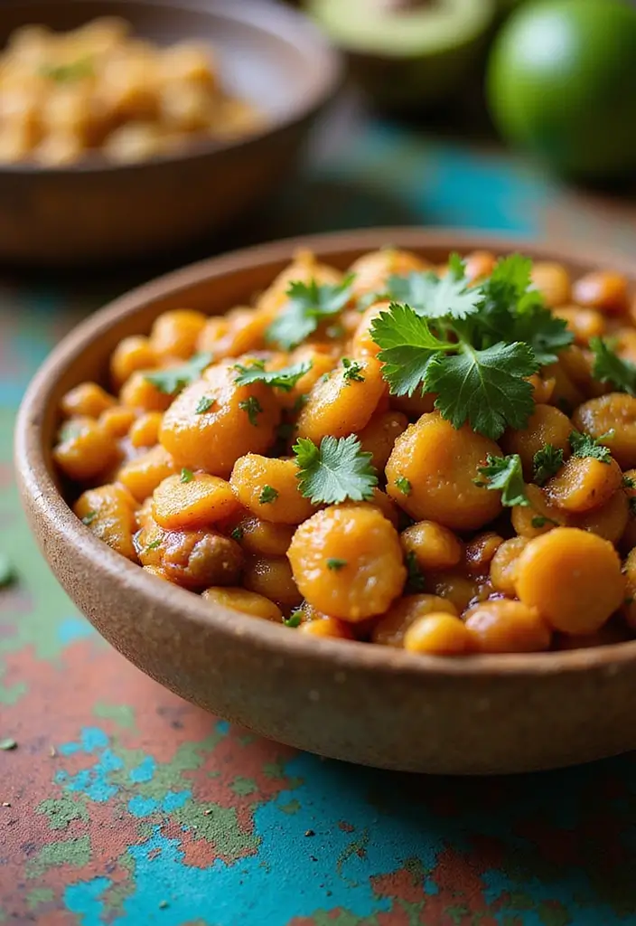 27 Healthy Snacks Recipes Indian-Inspired and Flavorful - 23. Chana Chaat