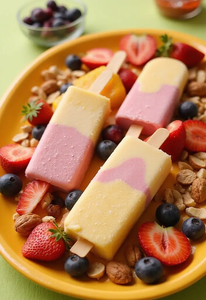 27 Healthy Snacks Recipes Indian-Inspired and Flavorful - 24. Malai Kulfi Popsicles