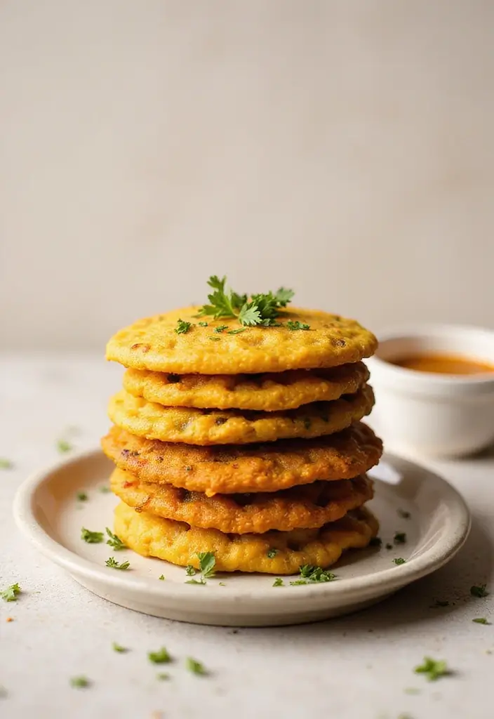 27 Healthy Snacks Recipes Indian-Inspired and Flavorful - 25. Moong Dal Chilla