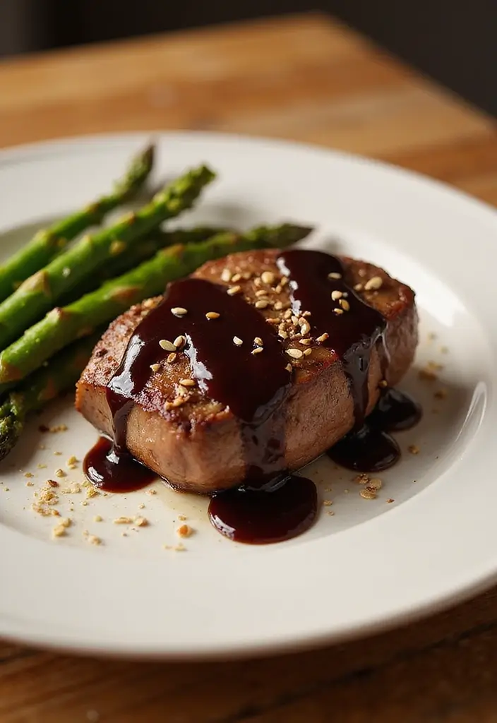 27 Healthy Steak Dinner Recipes That Feel Fancy and Fit - 2. Balsamic Glazed Flank Steak