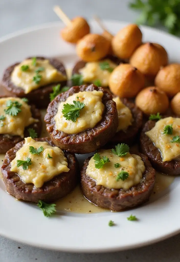 27 Healthy Steak Dinner Recipes That Feel Fancy and Fit - 23. Garlic Butter Steak Bites