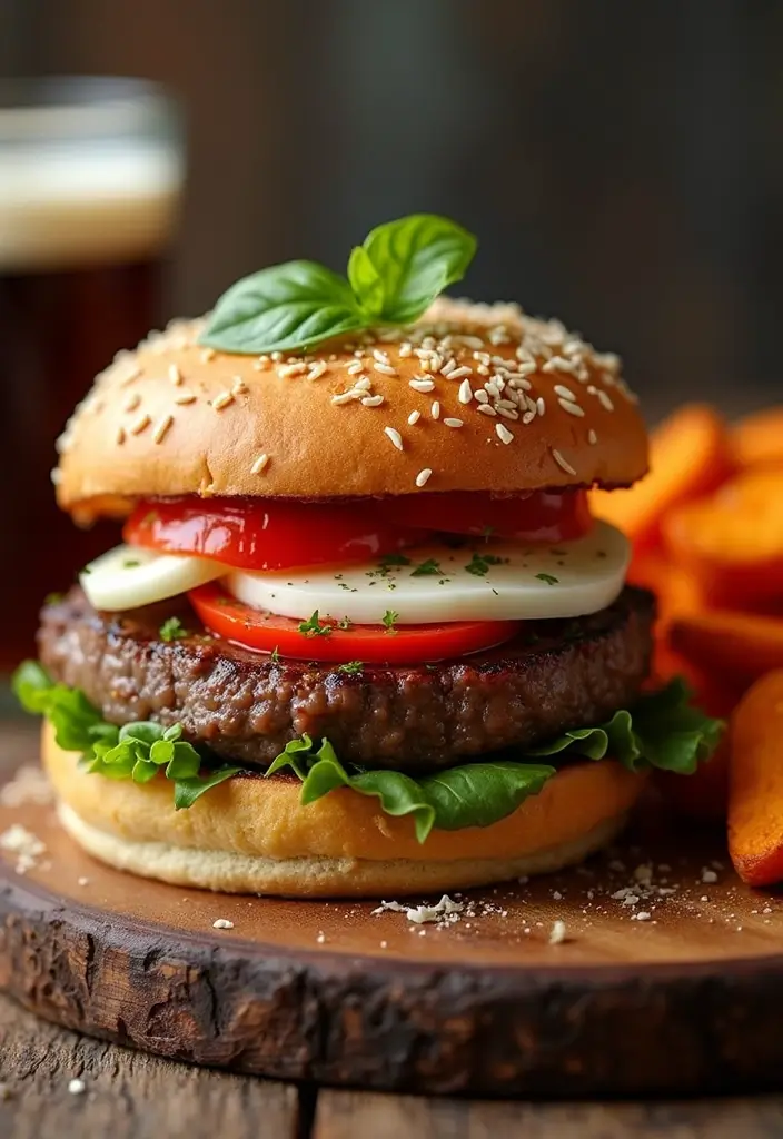 27 Healthy Steak Dinner Recipes That Feel Fancy and Fit - 24. Caprese Steak Sandwich