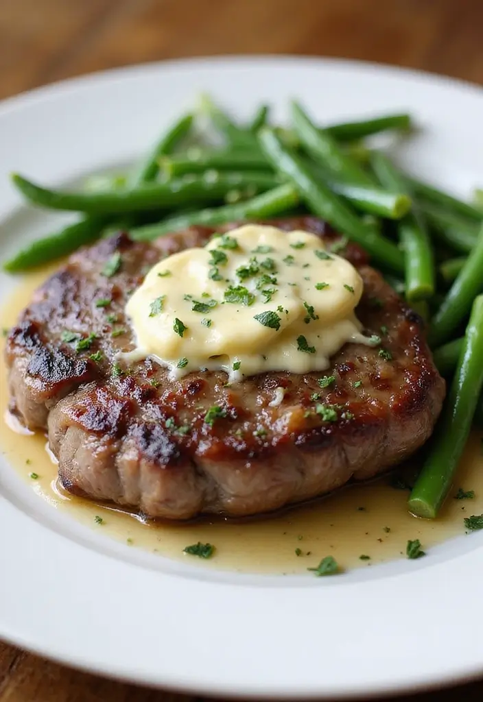 27 Healthy Steak Dinner Recipes That Feel Fancy and Fit - 6. Herb and Garlic Butter Ribeye