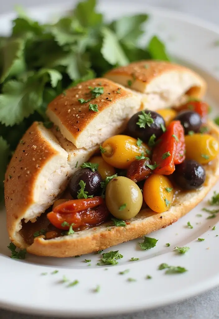 27 Healthy Stuffed Chicken Breast Recipes That Impress - 16. Mediterranean Stuffed Chicken Breast