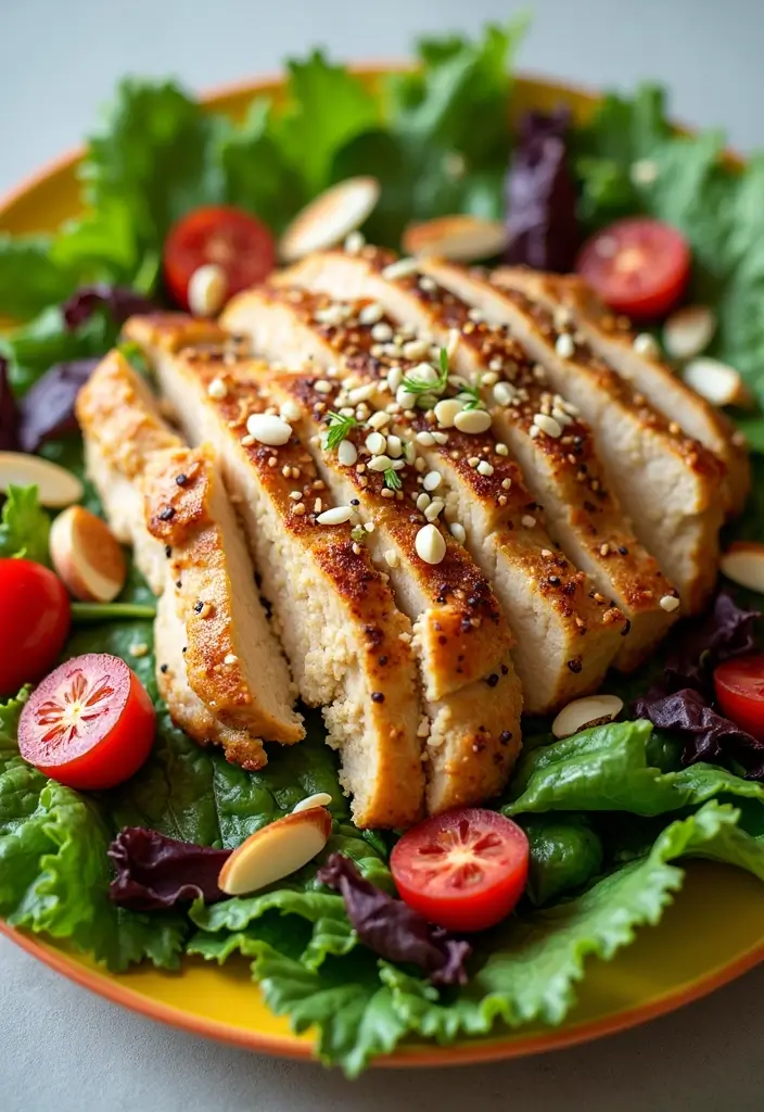 27 Sesame Chicken Recipe Healthy and Savory - 10. Sesame Chicken Salad