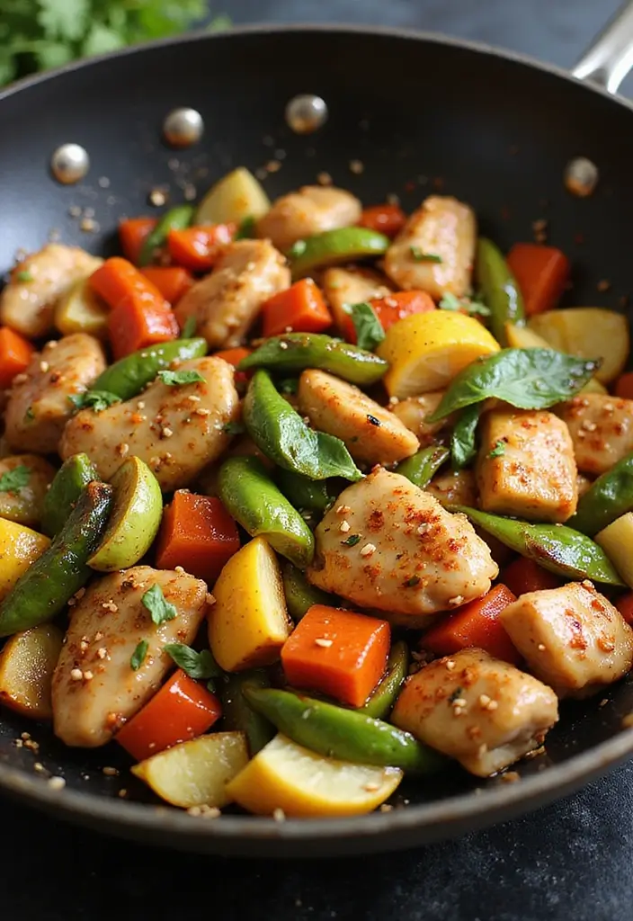 27 Sesame Chicken Recipe Healthy and Savory - 16. Sesame Chicken and Vegetable Stir-Fry