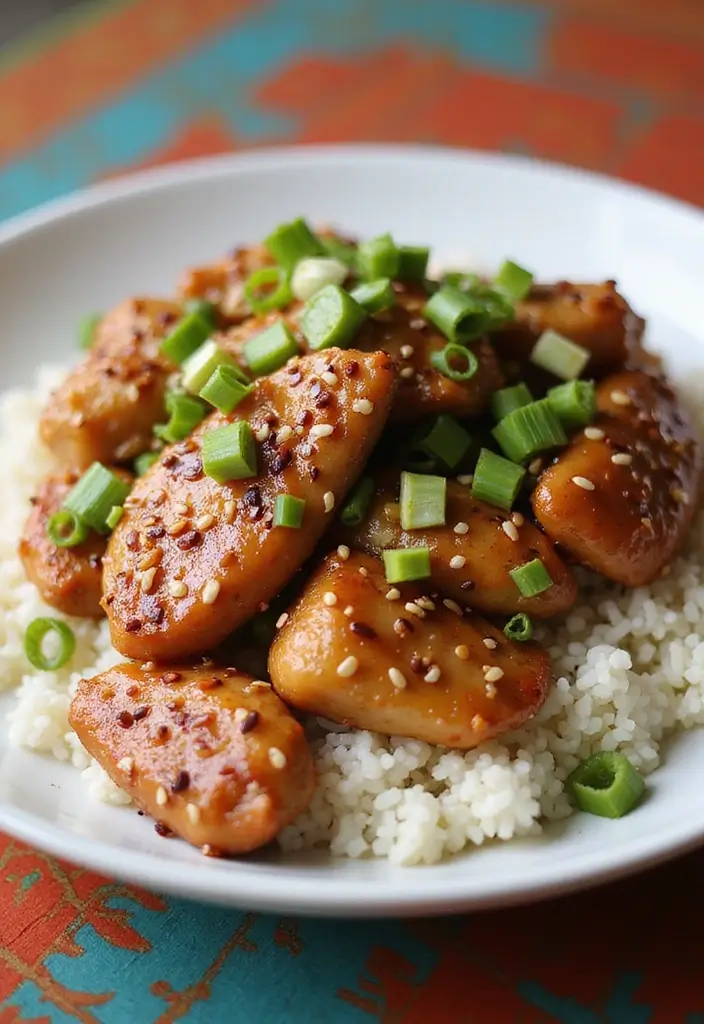 27 Sesame Chicken Recipe Healthy and Savory - 21. Garlic Sesame Chicken