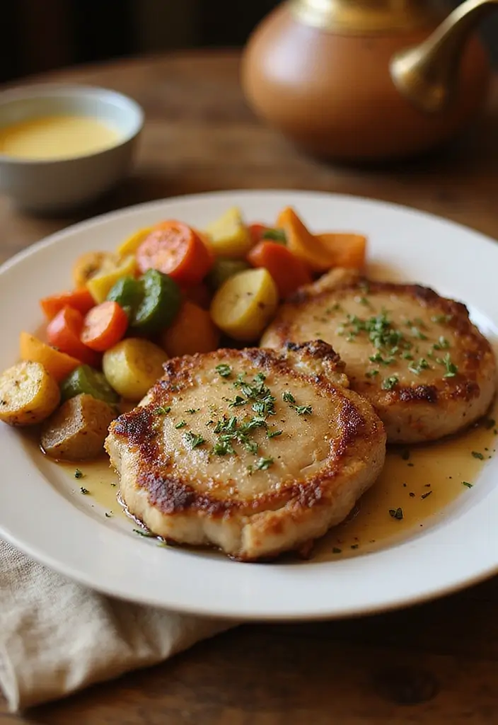28 Air Fryer Recipes Healthy Low Carb Meals You’ll Love - 10. Air Fryer Pork Chops