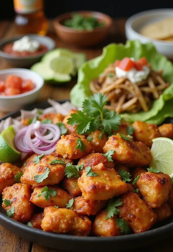 28 Air Fryer Recipes Healthy Low Carb Meals You’ll Love - 17. Air Fryer Chicken Fajitas