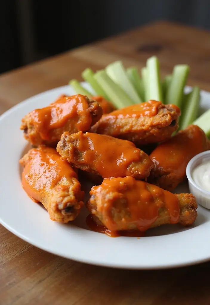 28 Air Fryer Recipes Healthy Low Carb Meals You’ll Love - 2. Keto-Friendly Air Fryer Chicken Wings