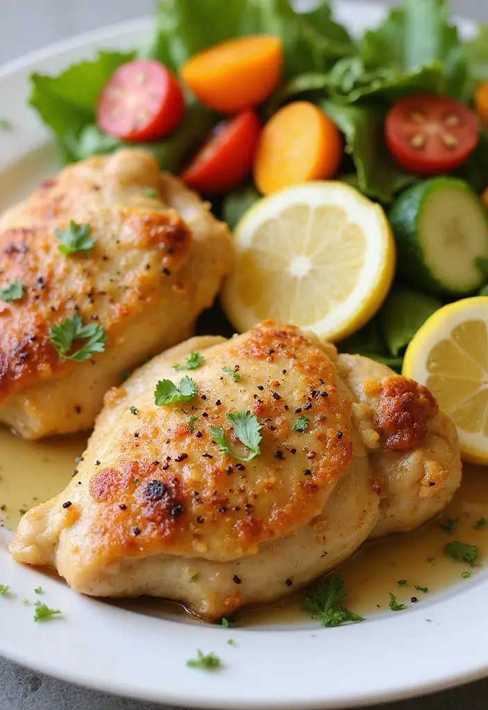 28 Air Fryer Recipes Healthy Low Carb Meals You’ll Love - 26. Air Fryer Lemon Pepper Chicken