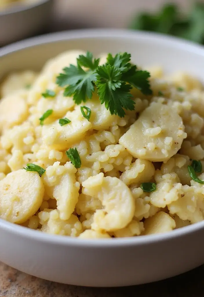 28 Cauliflower Rice Recipes Healthy Low-Carb Sides - 6. Garlic Butter Cauliflower Rice