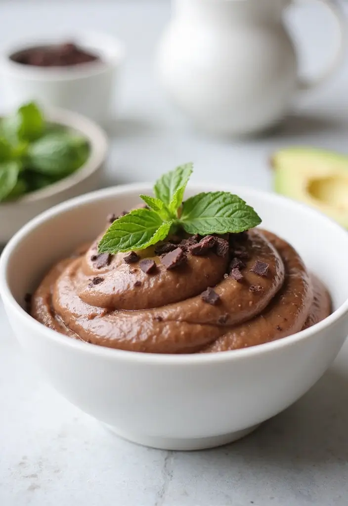 28 Easy Healthy Dessert Recipes That Taste Indulgent - 1. Avocado Chocolate Mousse