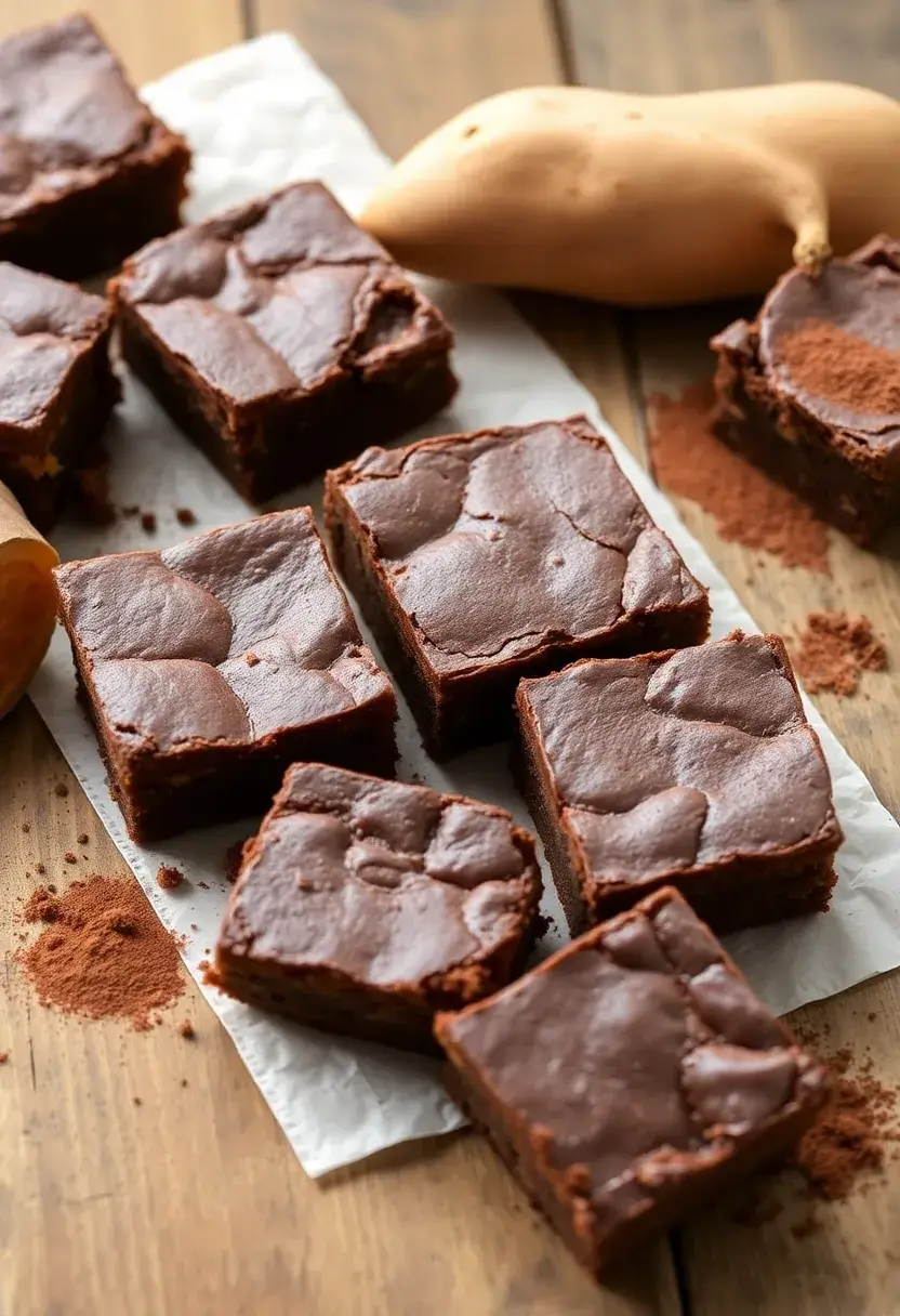 28 Easy Healthy Dessert Recipes That Taste Indulgent - 17. Sweet Potato Brownies